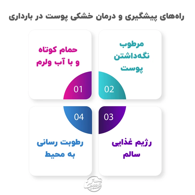 راه‌های پیشگیری از خشکی پوست در بارداری