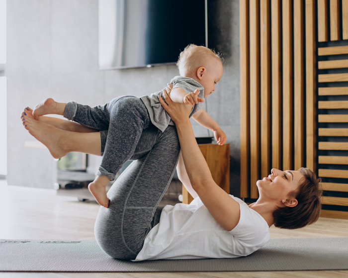 ورزش در شیردهی