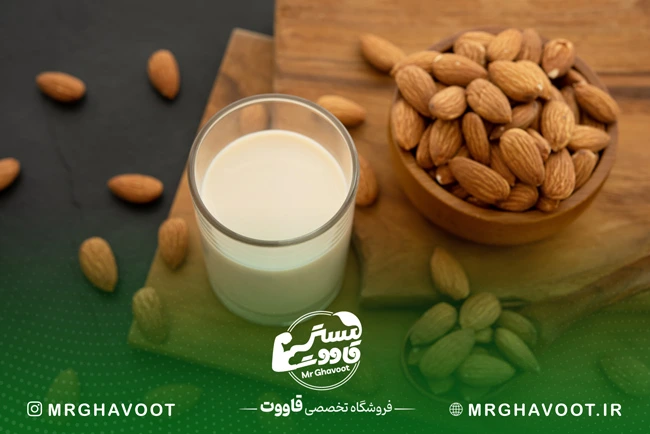 معجون مغزها و شیر گرم