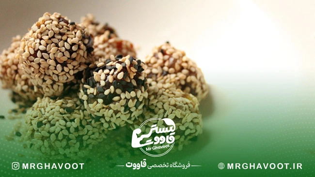 معجون خرما و کنجد