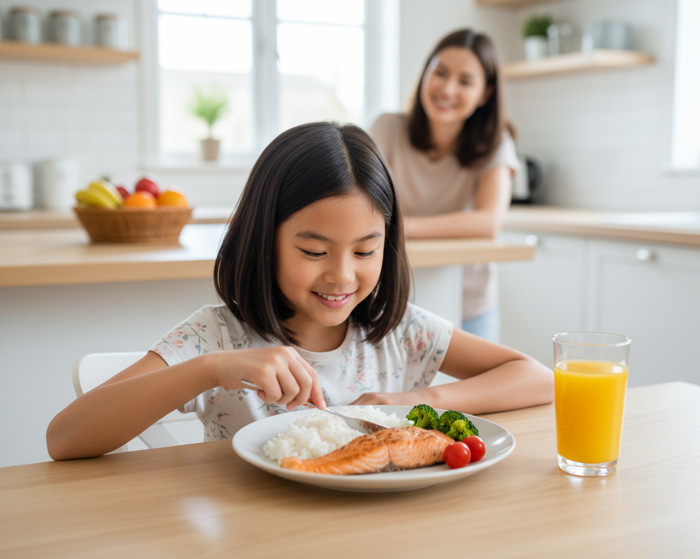 غذای مناسب برای رشد کودک